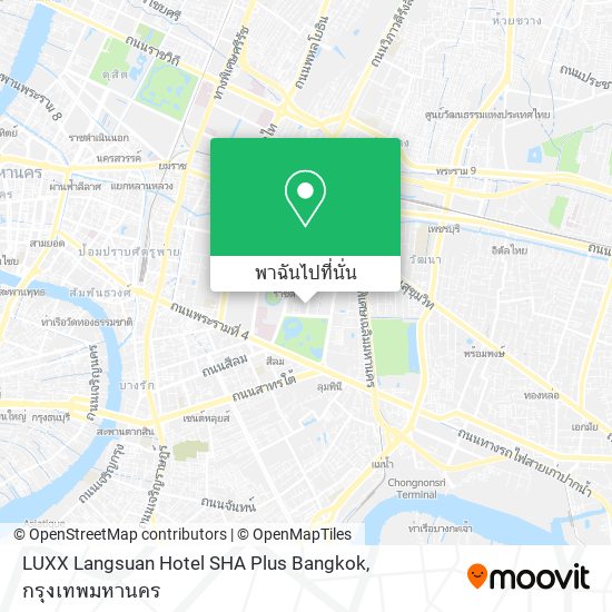 LUXX Langsuan Hotel SHA Plus Bangkok แผนที่