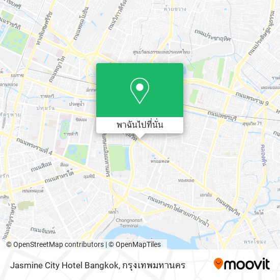 Jasmine City Hotel Bangkok แผนที่