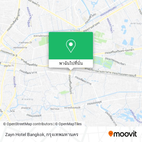 Zayn Hotel Bangkok แผนที่
