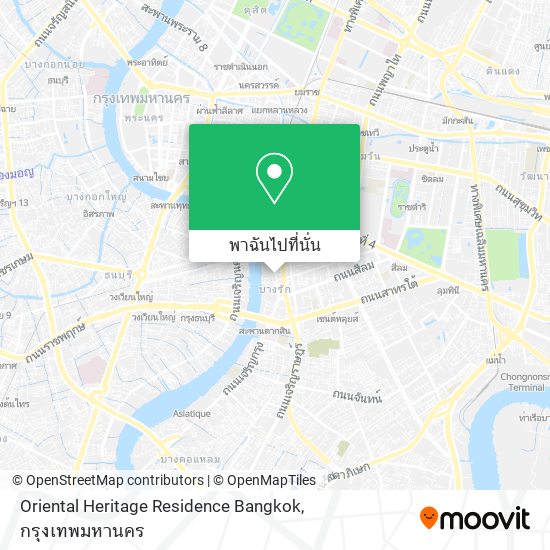 Oriental Heritage Residence Bangkok แผนที่