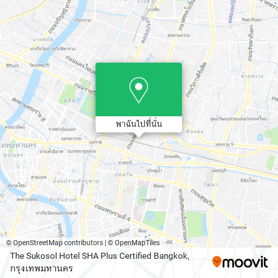 The Sukosol Hotel SHA Plus Certified Bangkok แผนที่