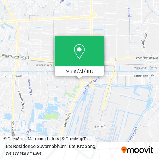BS Residence Suvarnabhumi Lat Krabang แผนที่