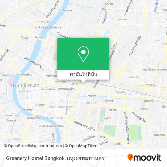Greenery Hostel Bangkok แผนที่