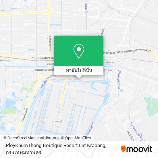 PloyKhumThong Boutique Resort Lat Krabang แผนที่