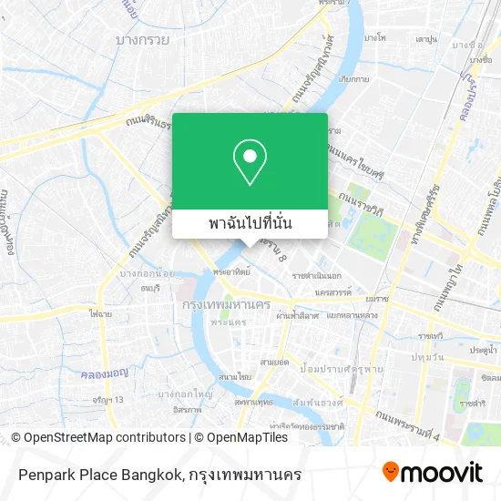 Penpark Place Bangkok แผนที่