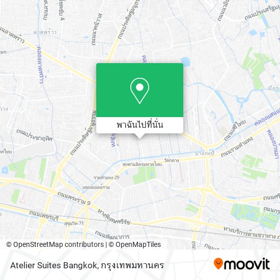 Atelier Suites Bangkok แผนที่