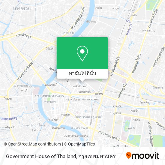 Government House of Thailand แผนที่