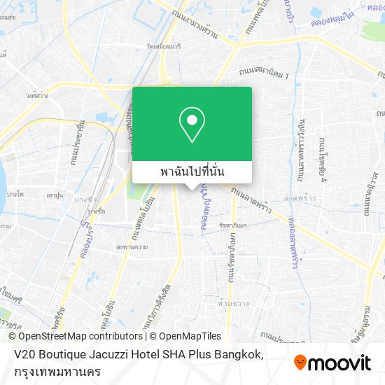 V20 Boutique Jacuzzi Hotel SHA Plus Bangkok แผนที่