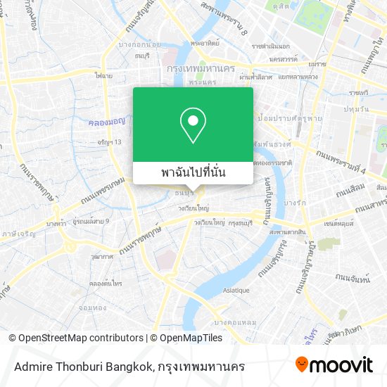 Admire Thonburi Bangkok แผนที่