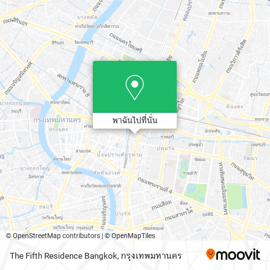 The Fifth Residence Bangkok แผนที่