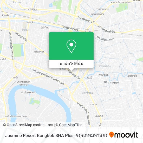 Jasmine Resort Bangkok SHA Plus แผนที่