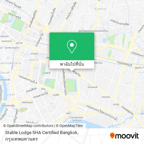 Stable Lodge SHA Certified Bangkok แผนที่