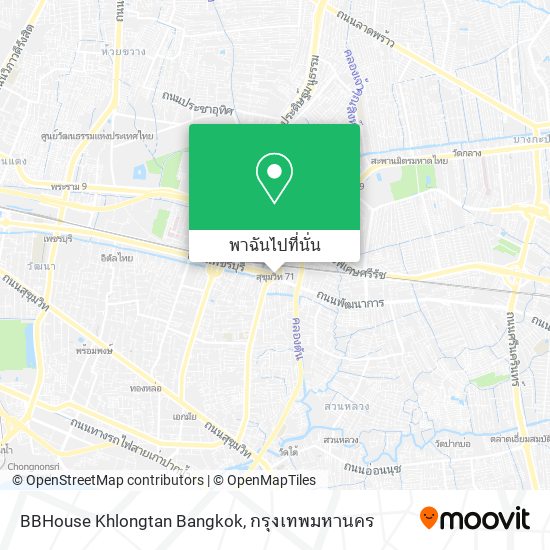 BBHouse Khlongtan Bangkok แผนที่