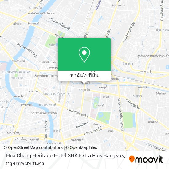 Hua Chang Heritage Hotel SHA Extra Plus Bangkok แผนที่