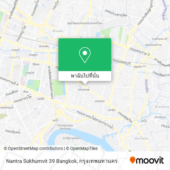 Nantra Sukhumvit 39 Bangkok แผนที่