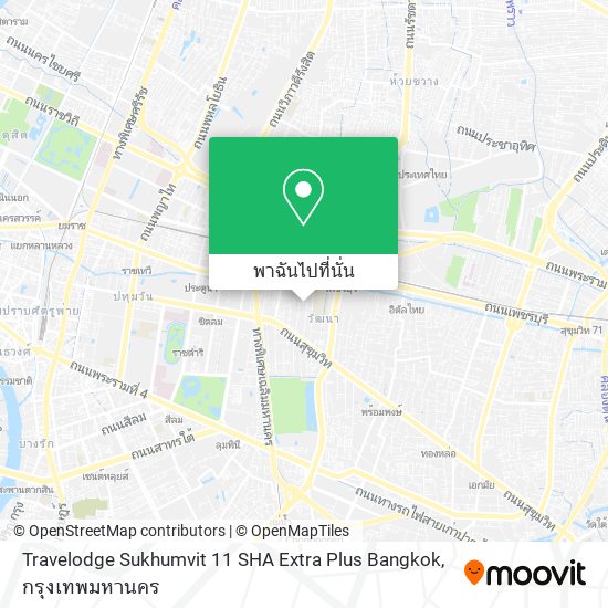 Travelodge Sukhumvit 11 SHA Extra Plus Bangkok แผนที่
