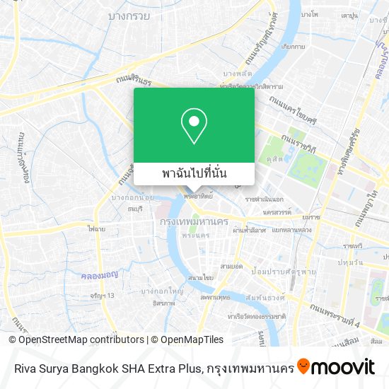 Riva Surya Bangkok SHA Extra Plus แผนที่