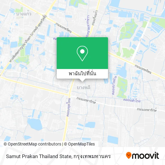 Samut Prakan Thailand State แผนที่