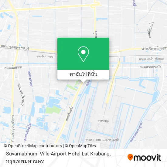Suvarnabhumi Ville Airport Hotel Lat Krabang แผนที่