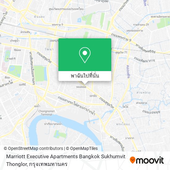 Marriott Executive Apartments Bangkok Sukhumvit Thonglor แผนที่