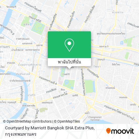 Courtyard by Marriott Bangkok SHA Extra Plus แผนที่