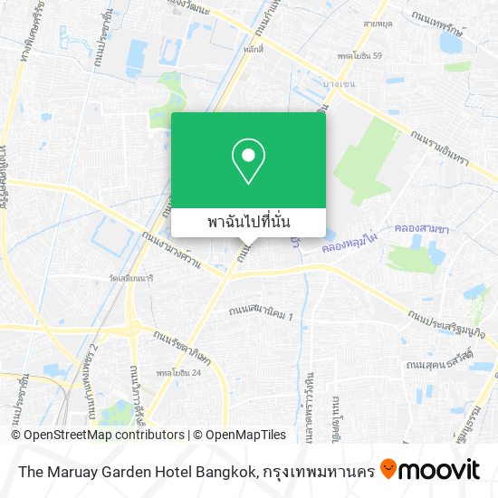 The Maruay Garden Hotel Bangkok แผนที่