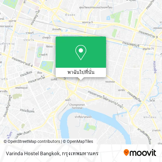 Varinda Hostel Bangkok แผนที่