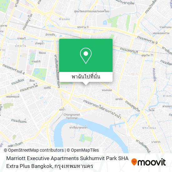 Marriott Executive Apartments Sukhumvit Park SHA Extra Plus Bangkok แผนที่