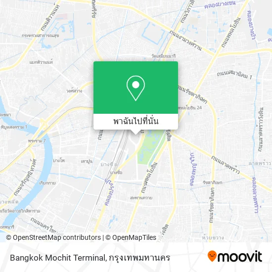 Bangkok Mochit Terminal แผนที่
