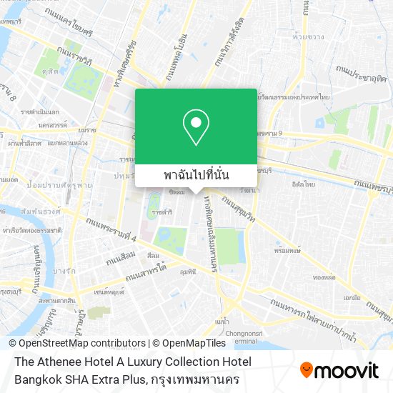 The Athenee Hotel A Luxury Collection Hotel Bangkok SHA Extra Plus แผนที่