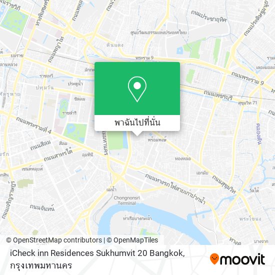 iCheck inn Residences Sukhumvit 20 Bangkok แผนที่