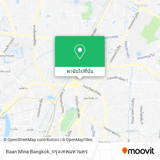 Baan Mina Bangkok แผนที่