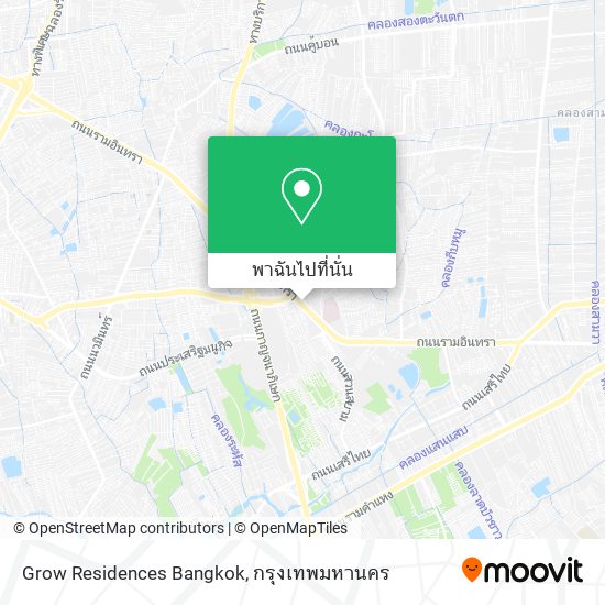 Grow Residences Bangkok แผนที่