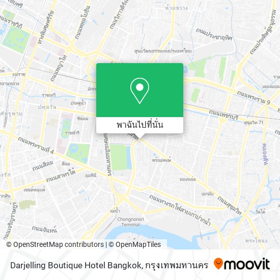 Darjelling Boutique Hotel Bangkok แผนที่