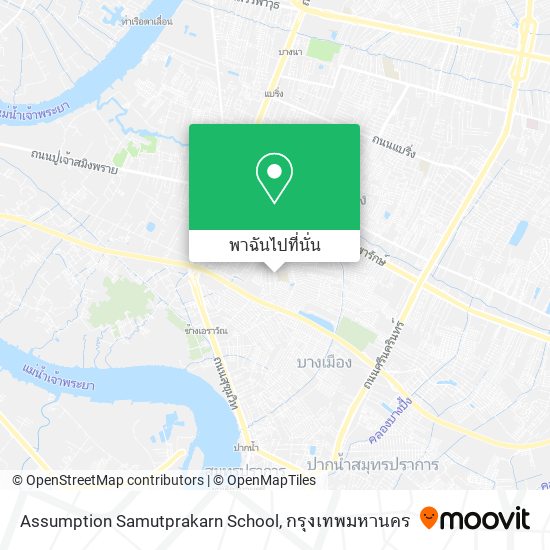 Assumption Samutprakarn School แผนที่