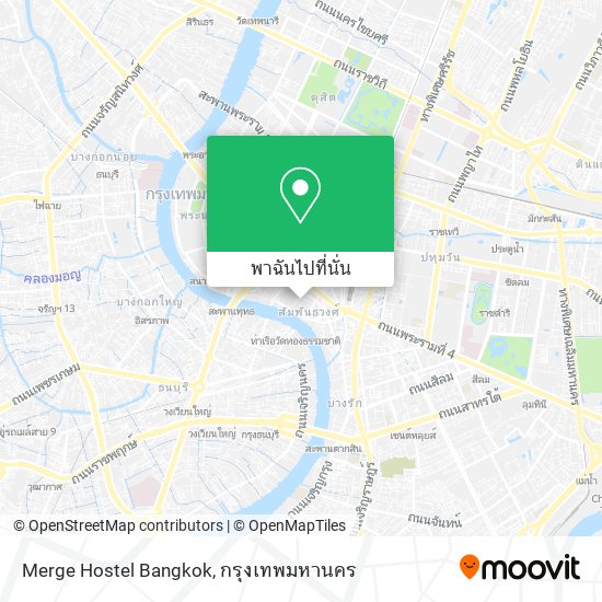 Merge Hostel Bangkok แผนที่