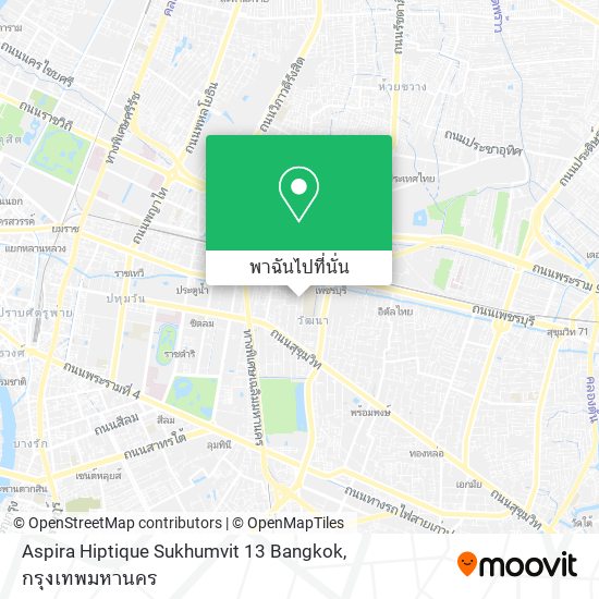 Aspira Hiptique Sukhumvit 13 Bangkok แผนที่