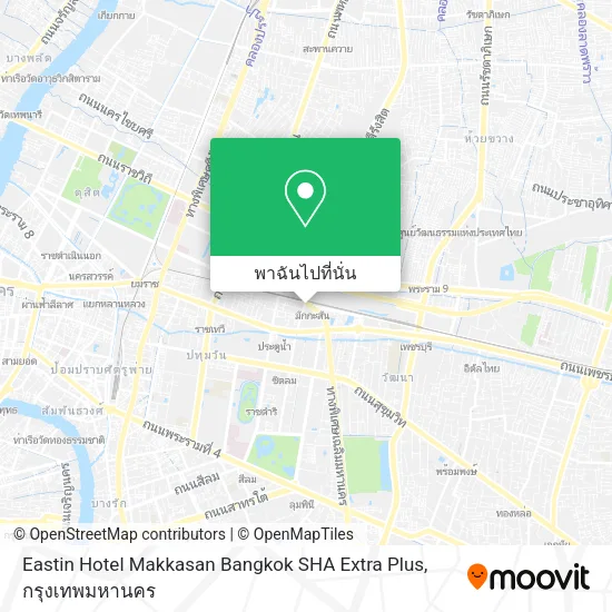 Eastin Hotel Makkasan Bangkok SHA Extra Plus แผนที่