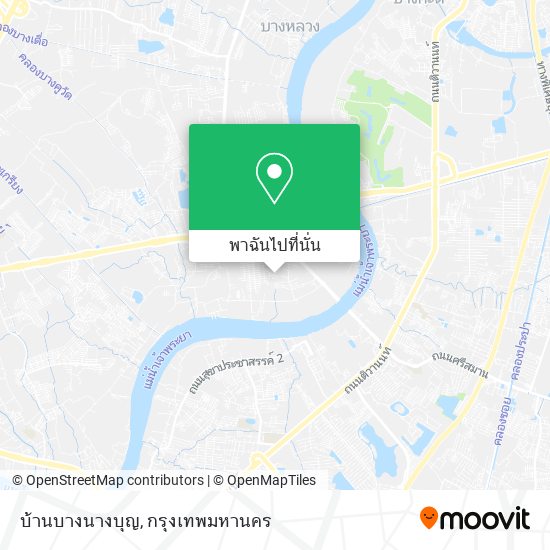 บ้านบางนางบุญ แผนที่