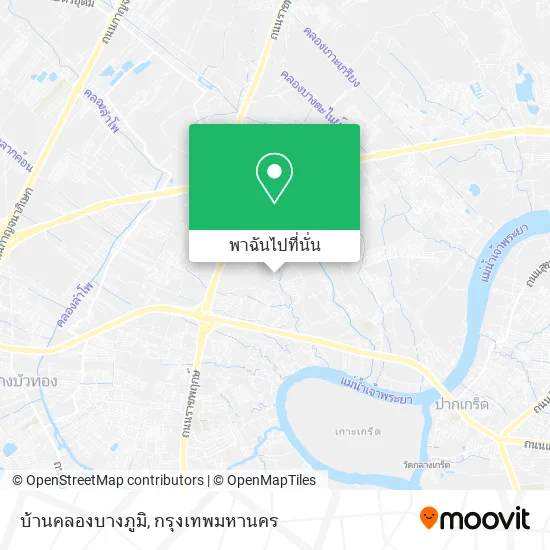 บ้านคลองบางภูมิ แผนที่