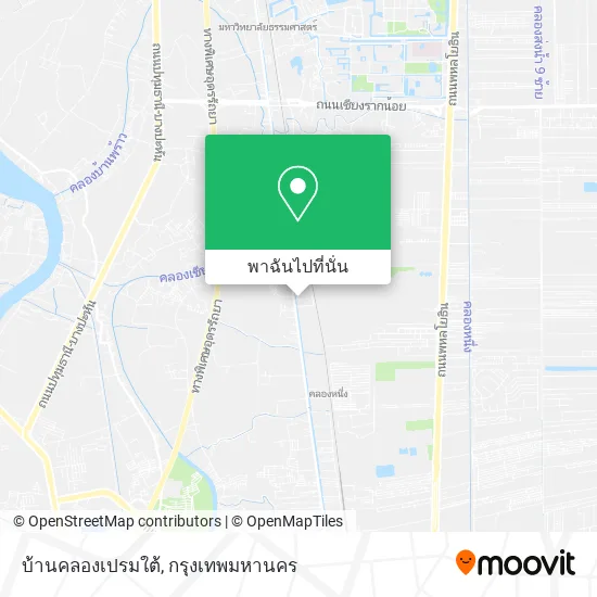 บ้านคลองเปรมใต้ แผนที่
