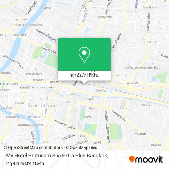 My Hotel Pratunam Sha Extra Plus Bangkok แผนที่