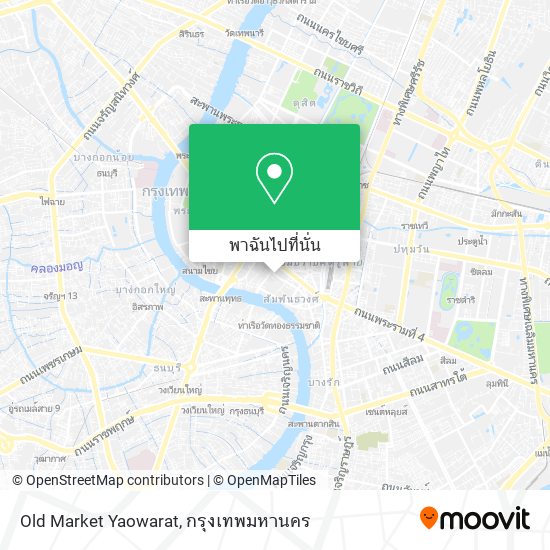 Old Market Yaowarat แผนที่