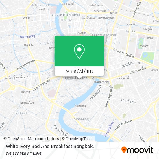 White Ivory Bed And Breakfast Bangkok แผนที่