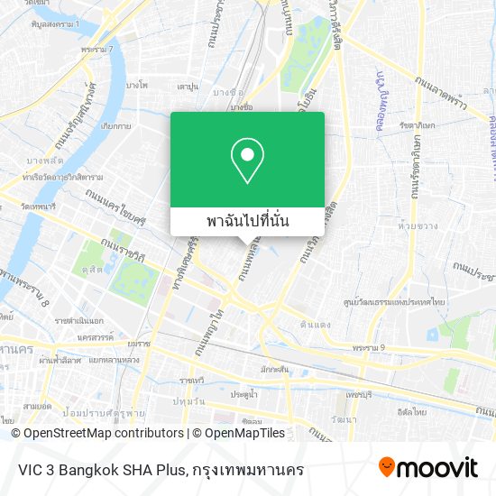 VIC 3 Bangkok SHA Plus แผนที่