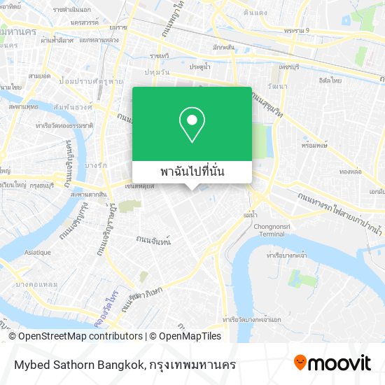 Mybed Sathorn Bangkok แผนที่