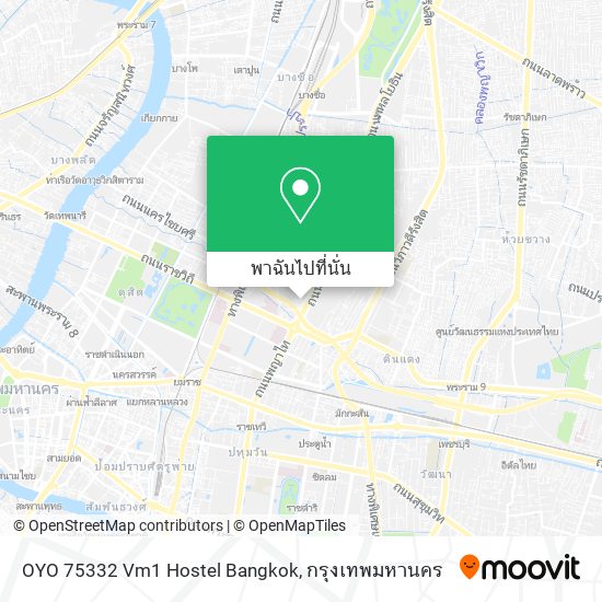 OYO 75332 Vm1 Hostel Bangkok แผนที่