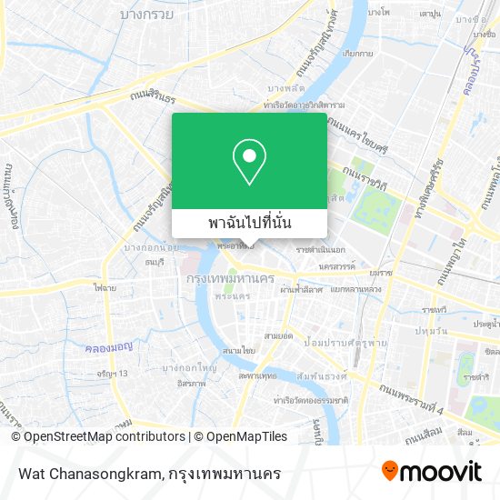 Wat Chanasongkram แผนที่