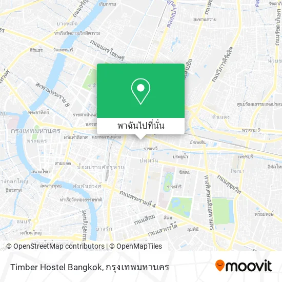 Timber Hostel Bangkok แผนที่