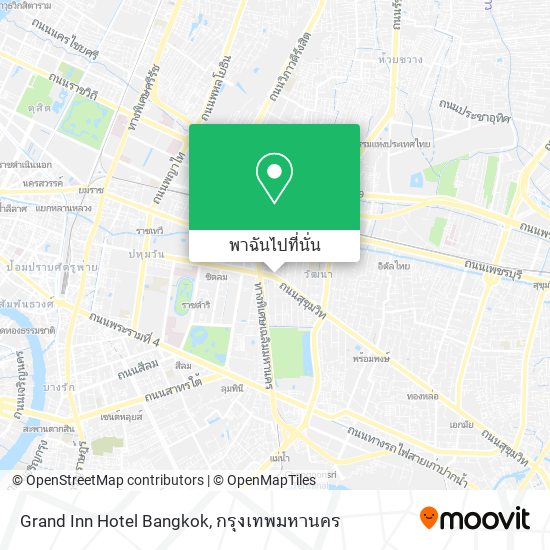 Grand Inn Hotel Bangkok แผนที่